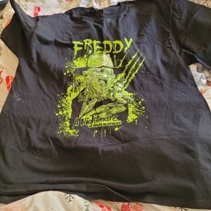 UNISEX Freddy Kreuger Nightmare On Elmstreet tshirt